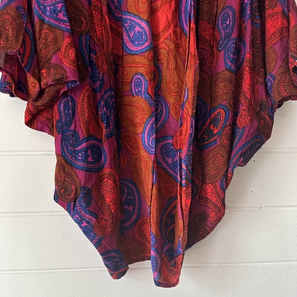Volcom Multicolor Paisley Swim Coverup - Picture 7 of 10